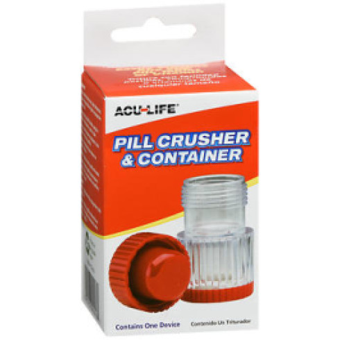 Acu-Life Pill Crusher and Container