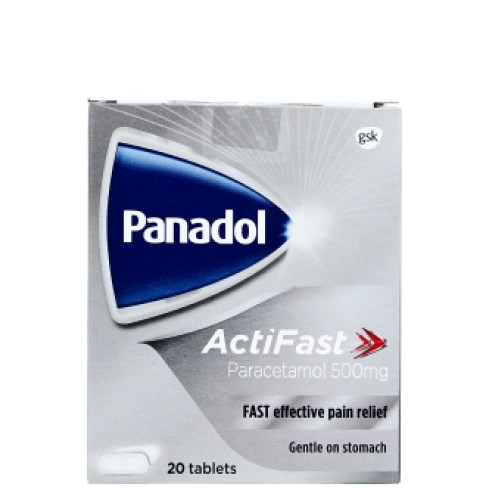 Panadol Actifast 500mg 20 Tablets