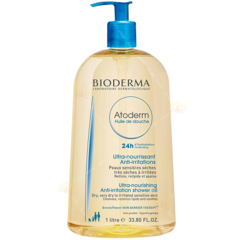 Bioderma Atoderm Cleansing Shower Oil (1000ml)