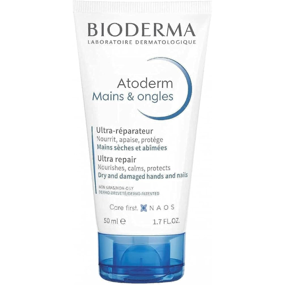 Bioderma Atoderm Ultra-Nourishing Hand & Nail Cream (50ml)