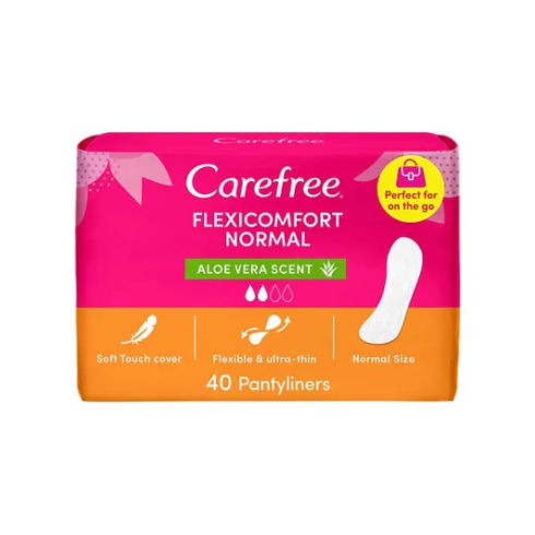 Carefree Liners FlexiComfort Aloe (40pcs)