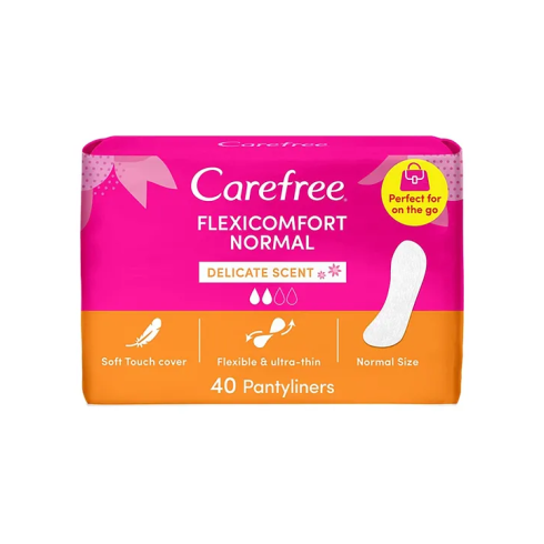 Carefree Liners FlexiComfort Delicate Scent (40pcs)