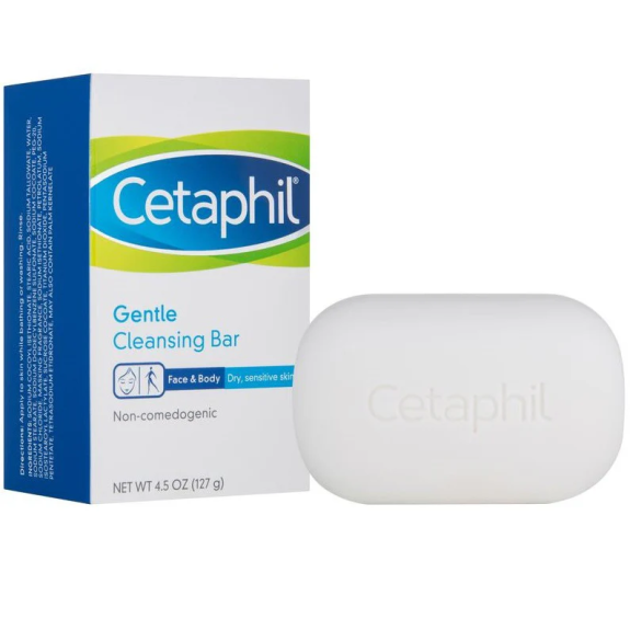 Cetaphil Cleansing Bar for Sensitive Skin (127g)