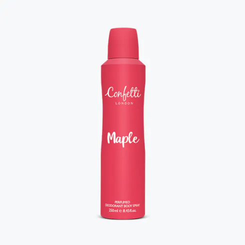 Confetti Maple Deo Body Spray 250ml	