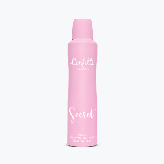 Confetti Secret Deo Body Spray 250ml