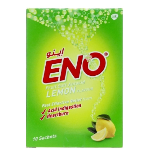 ENO Lemon Fruit Salts Antacid (10x5g)