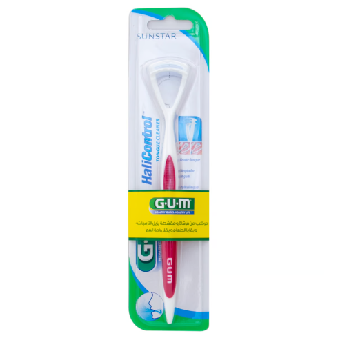 GUM  HALI CONTROL TONGUE CLEANER