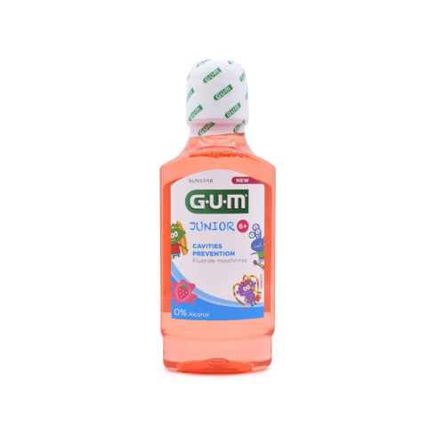 GUM  JUNIOR 6+ MOUTHWASH 300ML