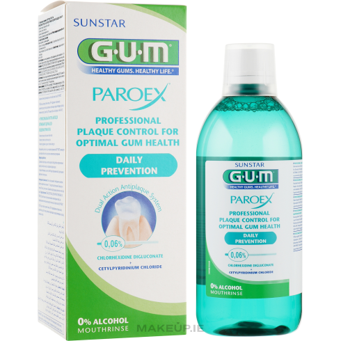 GUM  PAROEX DAILY PREVENTION MOUTHWASH 500ML