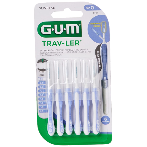 GUM INTERDENTAL TRAV-LER 0.6