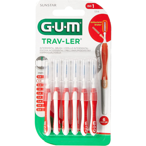 GUM INTERDENTAL TRAV-LER 0.8