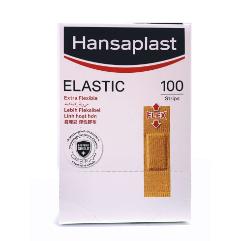 Hansaplast Elastic Plasters (100 Strips)