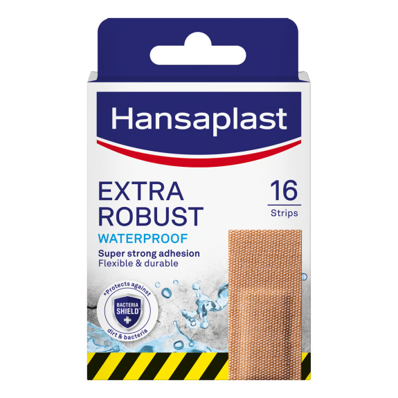 Hansaplast Extra Tough Waterproof Plasters (16pcs)