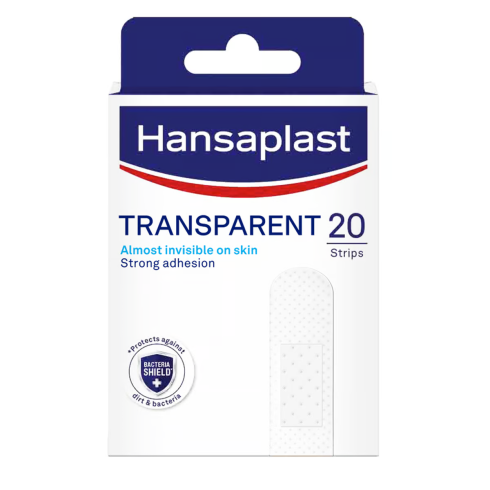 Hansaplast Transparent Strips (20 pcs)