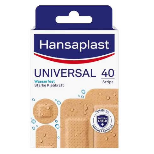 Hansaplast Universal Assorted Plasters (40 pcs)