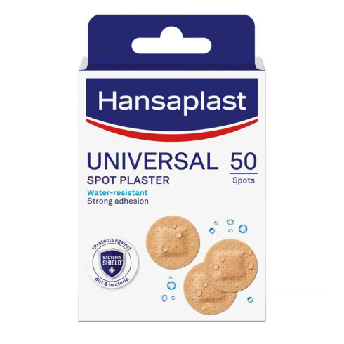 Hansaplast Universal Spot Plasters (50 pcs)