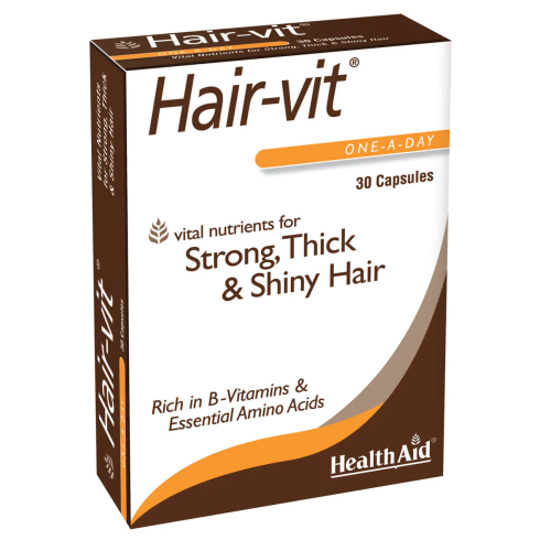 HEALTH AID HAIR-VIT CAPS 30S