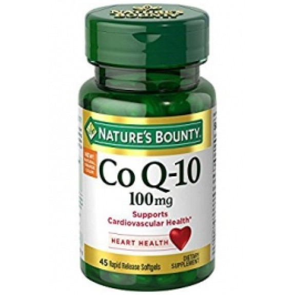 NATURE'S BOUNTY CO Q-10 100MG* 45 SOFTGEL