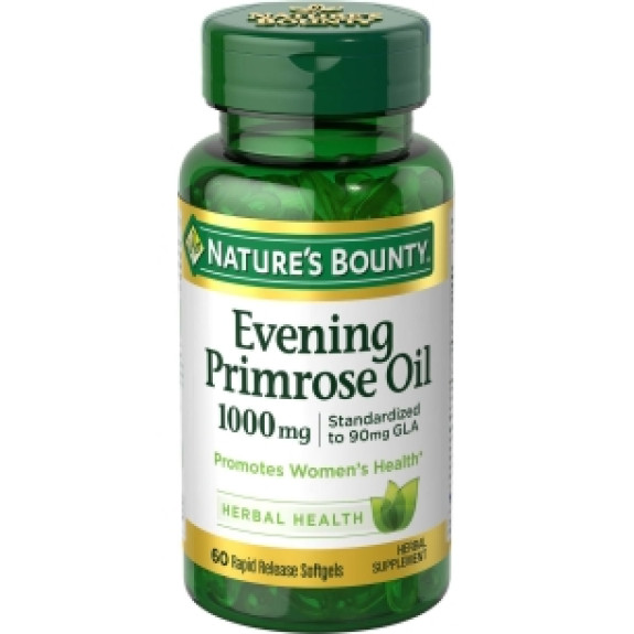 NATURE'S BOUNTY EVENING PRIMEROSE OIL 1000MG* 60 SOFTGEL