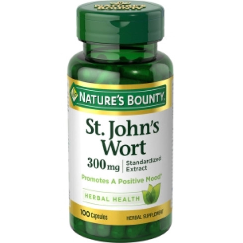 NATURE'S BOUNTY ST.JOHN'S WORT 300MG* 100CAPSULES