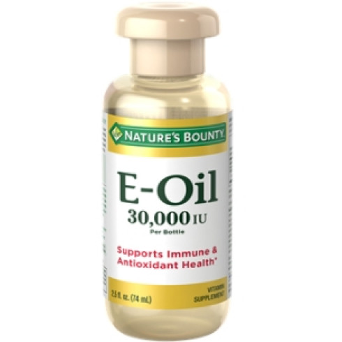 NATURE'S BOUNTY VITAMIN E OIL 30,000IU* 74ML