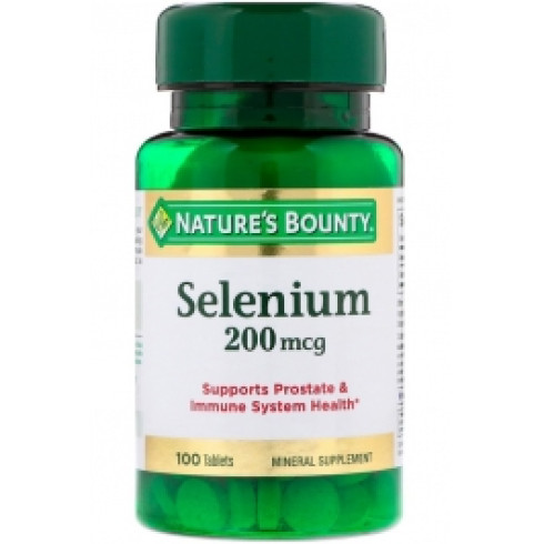 NATURE'S BOUNTY SELENIUM 200MCG 100S