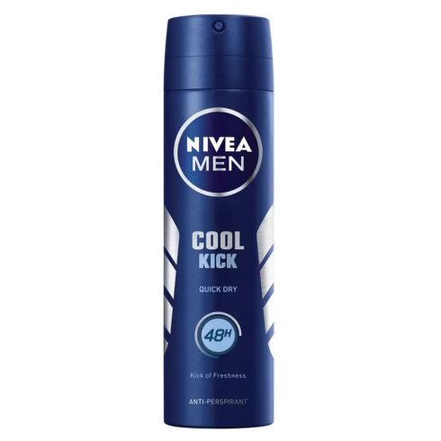 NIVEA Men Cool Kick Deodorant Spray (150ml)