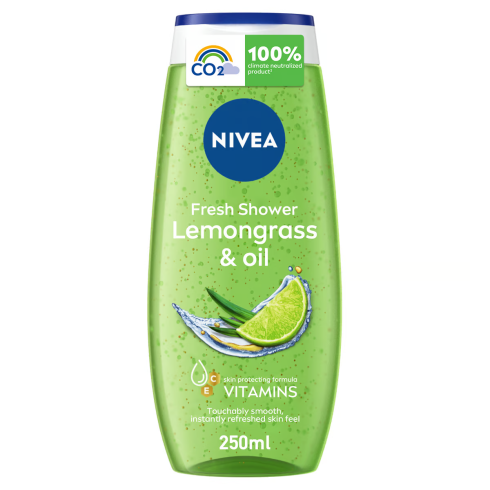 NIVEA Lemongrass & Oil Shower Gel (250ml)