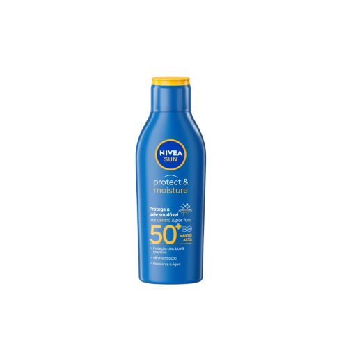 NIVEA Sun Protect & Moisture Lotion SPF 50+ (200ml)