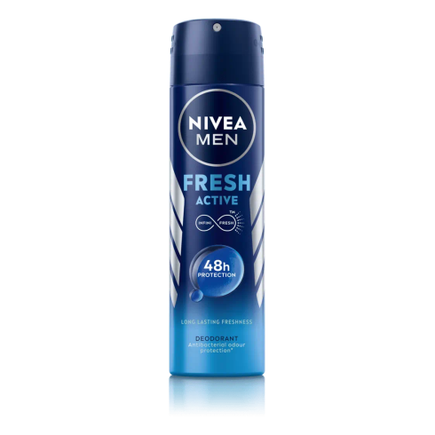 Nivea Men Fresh Active Deodorant Spray (150ml)