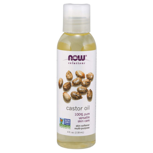 NOW Castor Oil 100% Pure Oil (118ml)