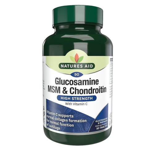 Natures Aid Gluco MSM & Chondroitin (90 Tabs)