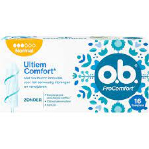 O.B. PROCOMFORT NORMAL 16 TAMPONS