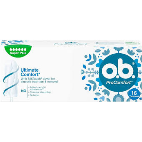 O.B. PROCOMFORT SUPER PLUS 16 TAMPONS