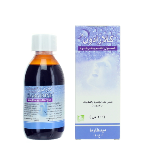 Claradone Mouthwash & Gargle (200ml)