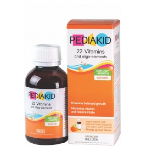 PEDIAKID 22 VITAMINS SYRUP  125ML