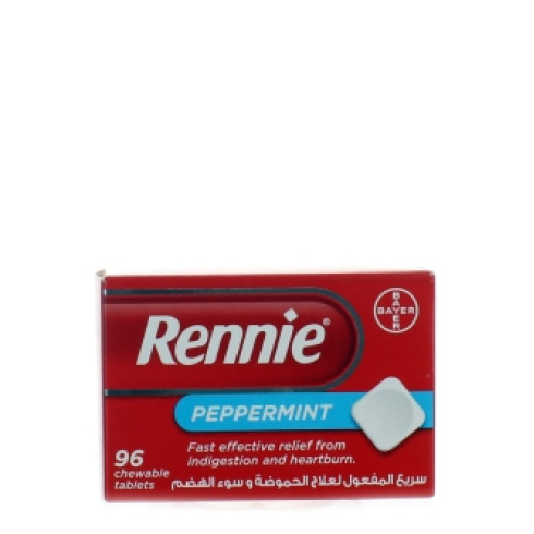 Rennie Peppermint Chewable Tablets (96pcs)