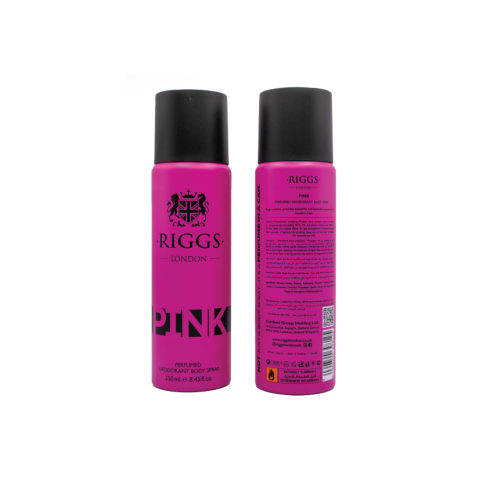 Riggs London Pink Body Spray 250ml