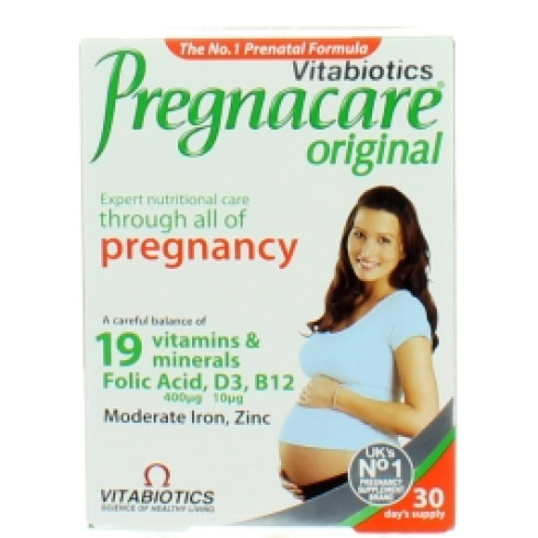 VITABIOTICS PREGNACARE ORIGINAL TAB 30S