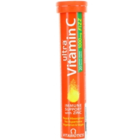 VITABIOTICS ULTRA VITAMIN C 1000 EFF TAB 20S