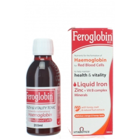 VITABIOTICS FEROGLOBIN B12 LIQUID 200ML