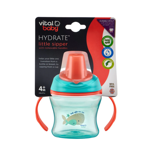 Vital Baby Hydrate Little Sipper (190ml, Green)