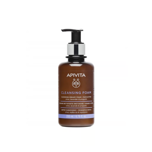 APIVITA Cleansing Foam Face & Eyes (200ml)