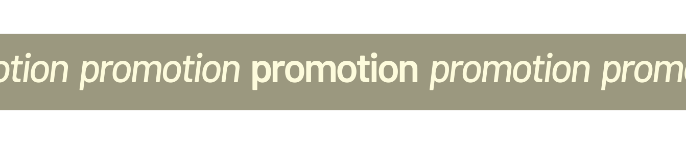  Promotion