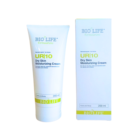 BIO LIFE UR/10 DRY SKIN MOISTURIZING CREAM 200ML