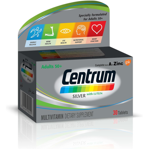 CENTRUM SILVER WITH LUTEIN 30 TAB