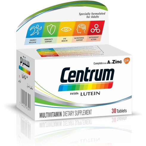 CENTRUM WITH LUTEIN 30 TAB