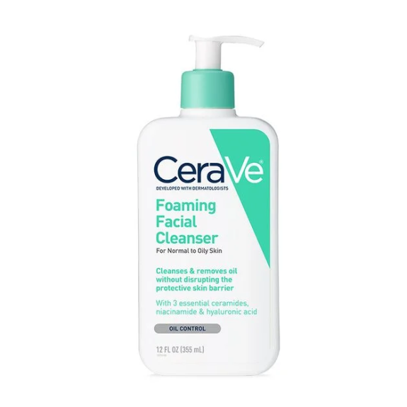 CeraVe Foaming Facial Cleanser (16 fl oz)