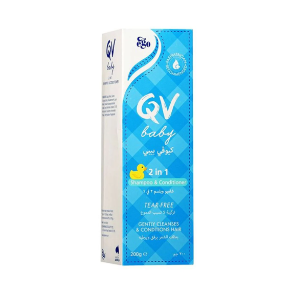 QV Baby 2 in 1 Shampoo & Conditioner (200g)