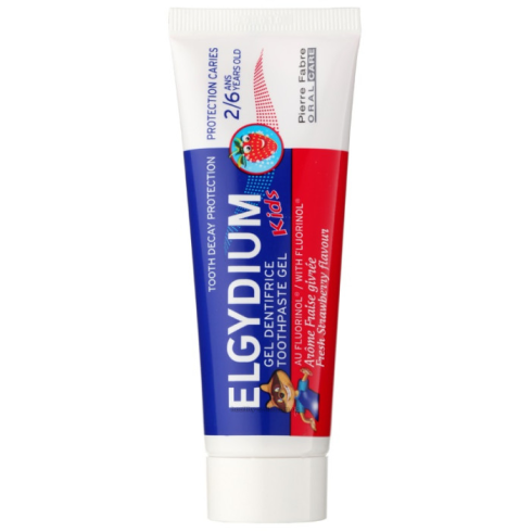 Elgydium Kids Strawberry Toothpaste (50ml, 2-6y/o)